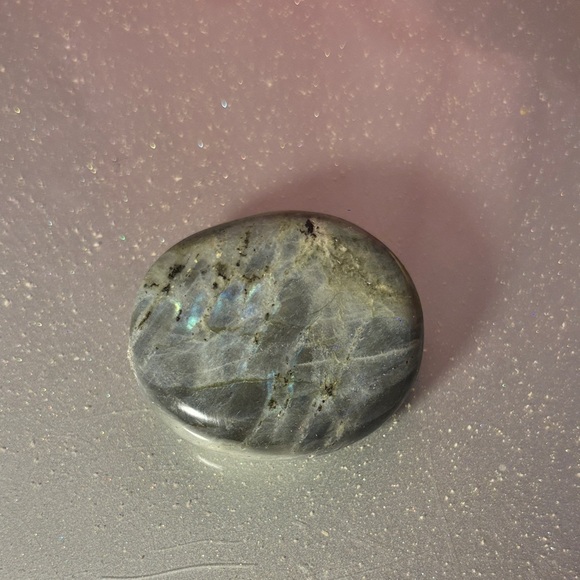 Other - Labradorite Palm Stone with purple shine